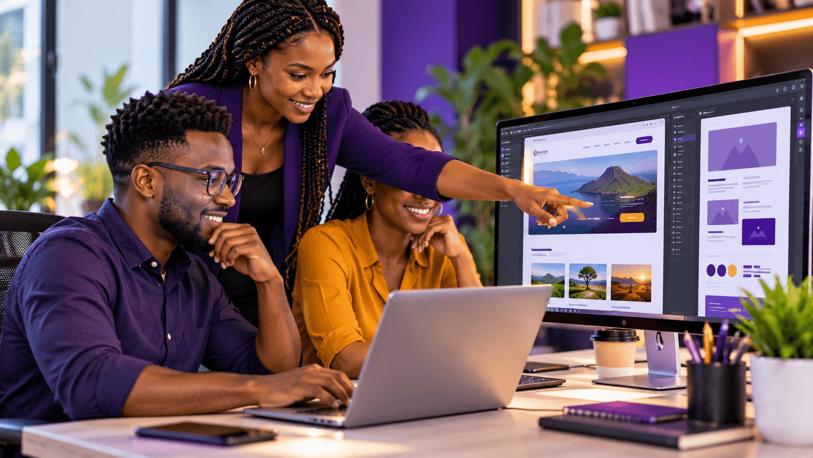 Professional website design package